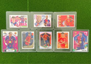Lote cromos Lamine Yamal con Barcelona y España