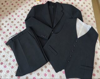 Traje de chaqueta completo negro