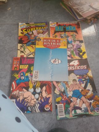 Lote cómics de superhéroes