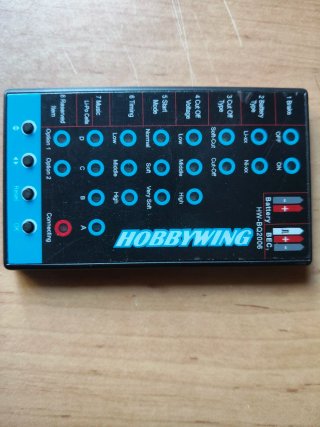 Tarjeta de Programación Hobbywing HW-BQ2006