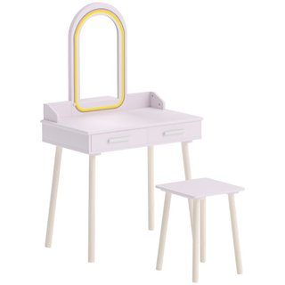 Conjunto de Tocador de Maquillaje para Niña con Ta