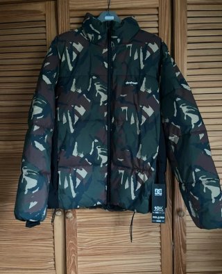 Chaqueta Puffer DC Shoes Camuflaje