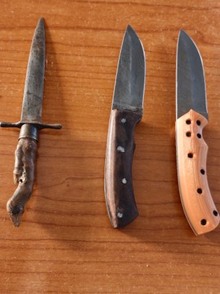Set de 3 Cuchillos Artesanales
