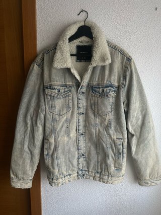 Cazadora Vaquera con Borrego Talla L Lefties