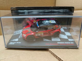 Coche Miniatura Skoda Fabia R5 1:43