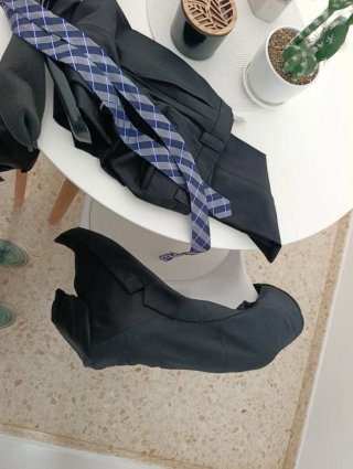 Traje de chaqueta negro
