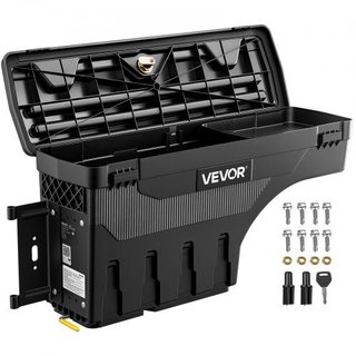 Caja de herramientas y baúl para pickup, ABS, 25 L