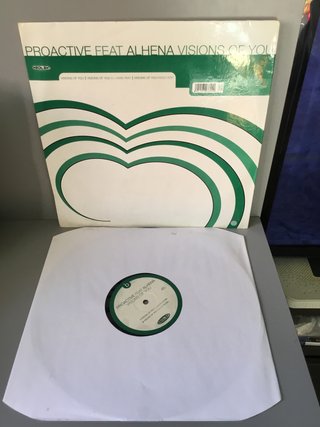 Vinilo Proactive Feat Alhena - Visions Of You