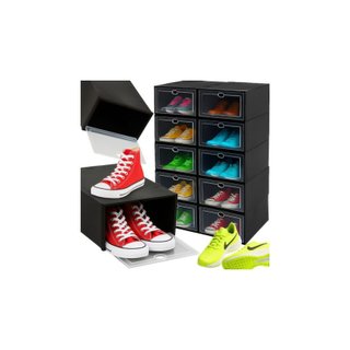 Cajas organizadoras zapatos 10 unidades apilables