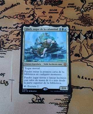 CARTA MAGIC - GLARB, AUGUR DE LA CALAMIDAD