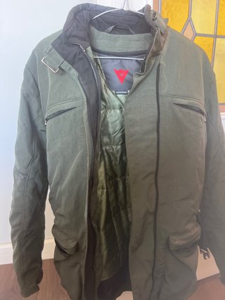 Cazadora Biker Dainese Verde Talla M