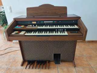 Organo Hammond vicino a Hostalric, Girona