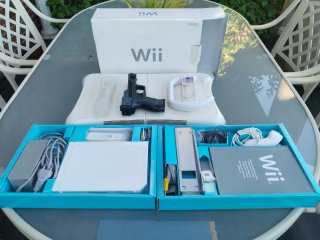 IMPECABLE! NINTENDO Wii, caja, complementos,juegos