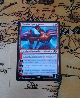 CARTA MAGIC - CHANDRA, SPARK HUNTER