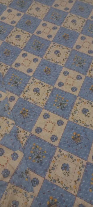 Colcha con Estampado Floral
