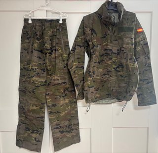 Traje de Tormenta Pixelado Boscoso Talla S