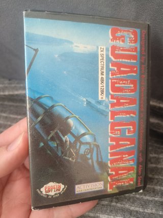 Casette ZX Sprectrum 48K / 128 K Guadalcanal 1987