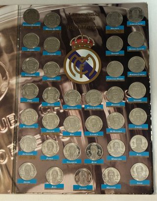 Colección de Monedas Oficiales Real Madrid