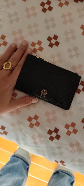 Tarjetero Tommy Hilfiger Negro