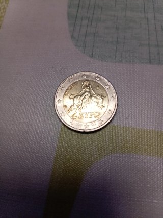 Moneda de 2 Euros Griega