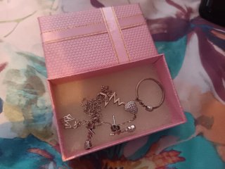 Conjunto de Joyas de Plata