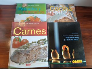 COCINA GALLEGA (Lote de 4)