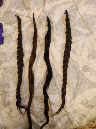 Juego de pelo para fallera