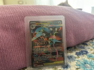 Carta Pokémon Mega Greninja ex Full Art