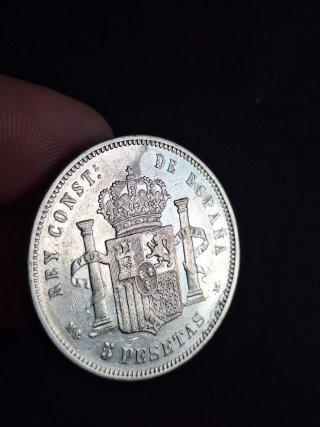 Moneda 5 Pesetas 1882 *81