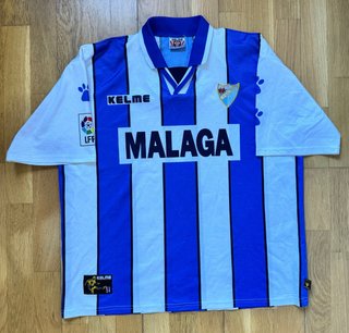 Camiseta Fútbol Vintage Málaga CF Kelme