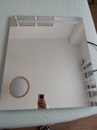 Espejo de baño con luz LED