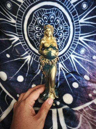 Figura Diosa Gaia 15 cm