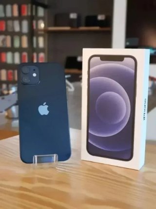 IPHONE 12 64GB NERO 100% BATTERIA