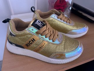 Zapatillas John Richmond Doradas