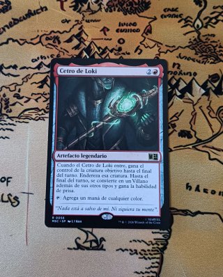 CARTA MAGIC - CETRO DE LOKI