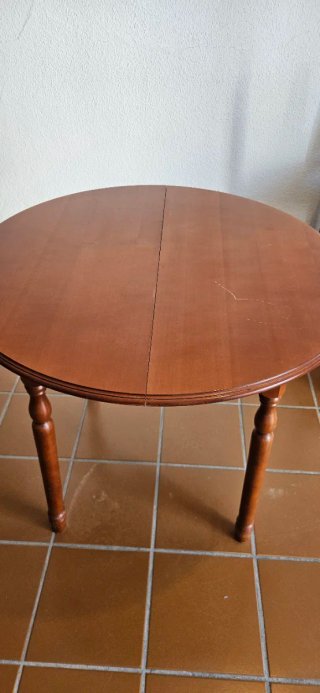 Mesa Camilla Redonda de Madera