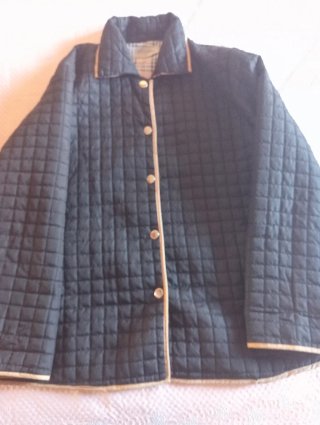 Blazers chaquetón acolchado negro Talla 50