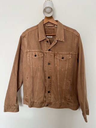 Cazadora vaquera Levi's beige