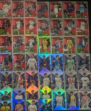 Lote de 46 Cromos Draft 23/Kromix liga este 26/27