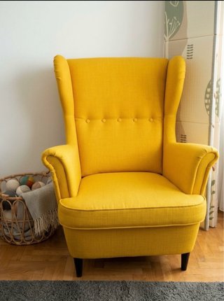Sillón Orejero IKEA Amarillo