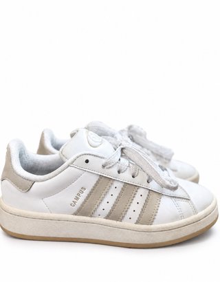 Zapatillas Adidas Campus Blancas y Beige