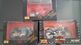 Motos Miniatura Maisto 1:18 SPECIAL EDITION