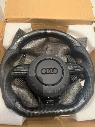 Volante Audi RS con Acabado en Carbono