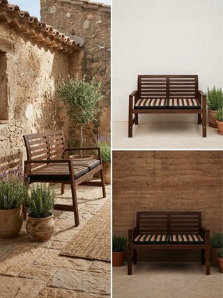Banco de Madera para Terraza o Jardín