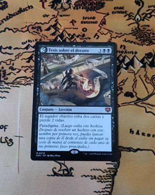 CARTA MAGIC - TESIS SOBRE EL DECORO