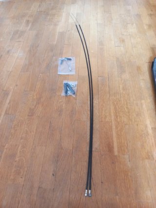 Cables de freno con funda