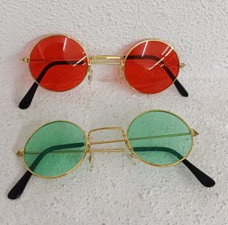 Lote 2 Gafas Redondas Disfraz