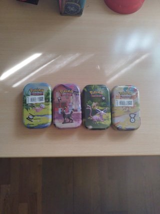4 Latas Pokémon 30 aniversario