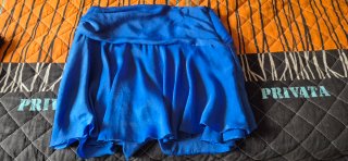 Falda Zara Azul