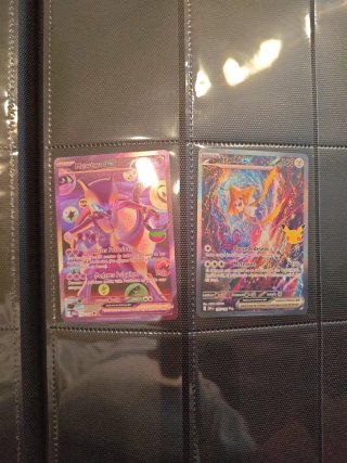 Pack 2 Cartas Pokémon Mewtwo EX y Jirachi EX